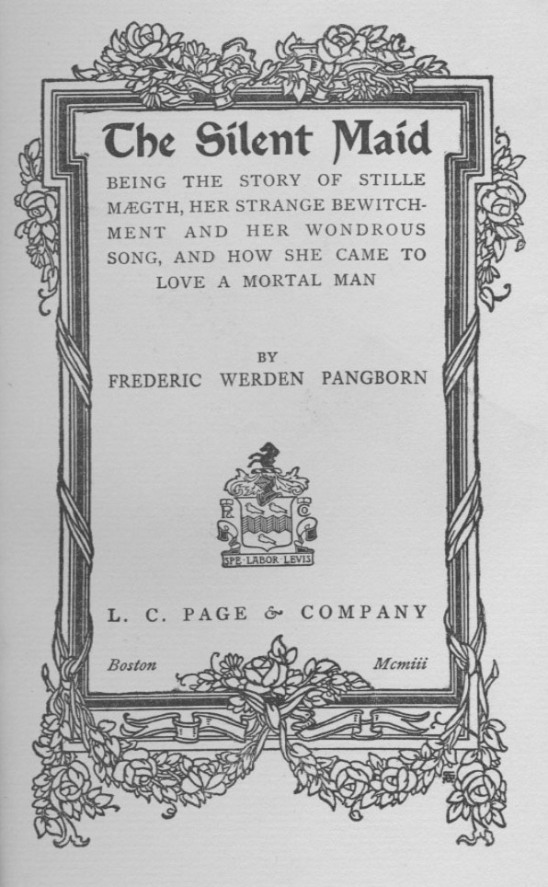 Pangborn Title Page