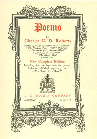 Poems (Roberts)  tp