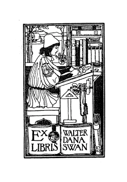 W D Swan bookplate